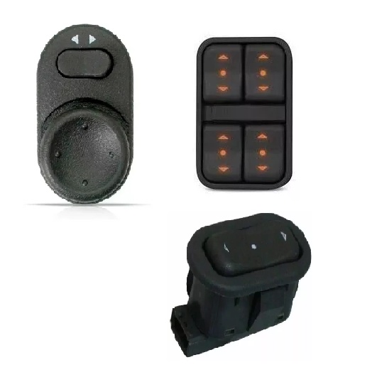 Botão Retrovisor + Vidro Quadruplo + Simples Corsa Zafira
