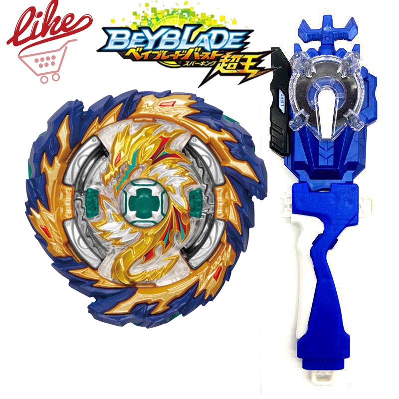 Lançador de Beyblade Corda DB - Flame - Pião de Batalha e