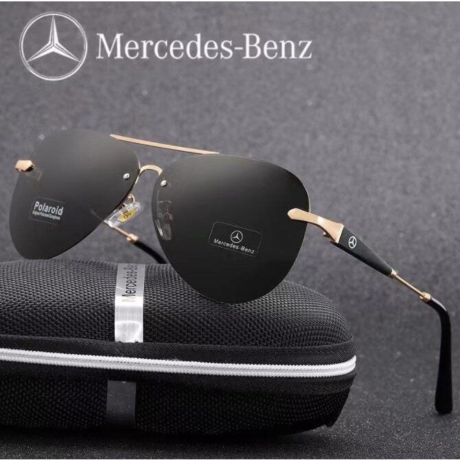 Óculos De Sol Masculinos Mercedes Benz Polarizing Style Fishing/Driving Sunglasses