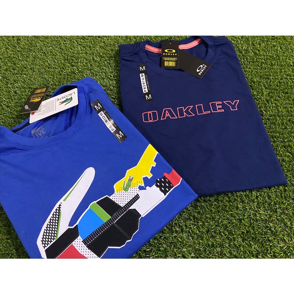 Kit 2 Camisetas de Marca Premium | Shopee Brasil