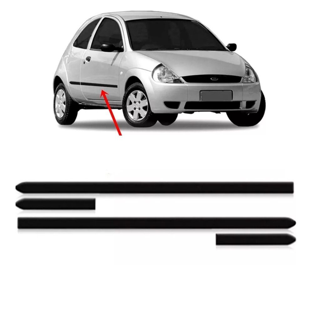 JOGO FRISO LATERAL FORD KA 1345