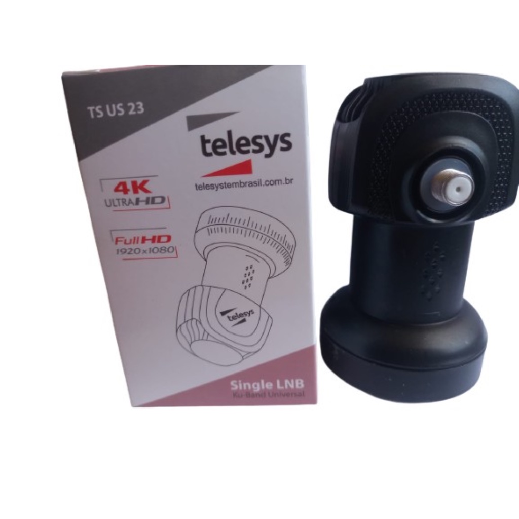 LNB Simples Universal Banda Ku - TELESYS