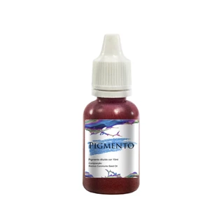 5 Pigmentos concentrado para batom 15ml - Diversas cores