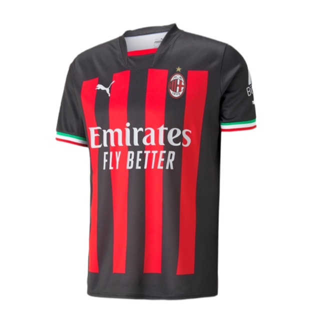 Camisa Do Milan Listrada 2022 Tailandesa - Edição Limitada