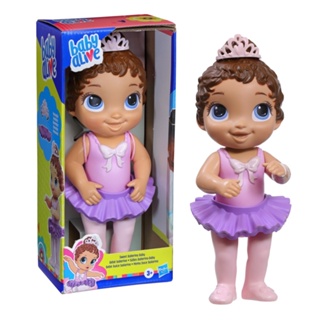 Boneca Baby Alive Bailarina Roxa Morena - Hasbro F1273