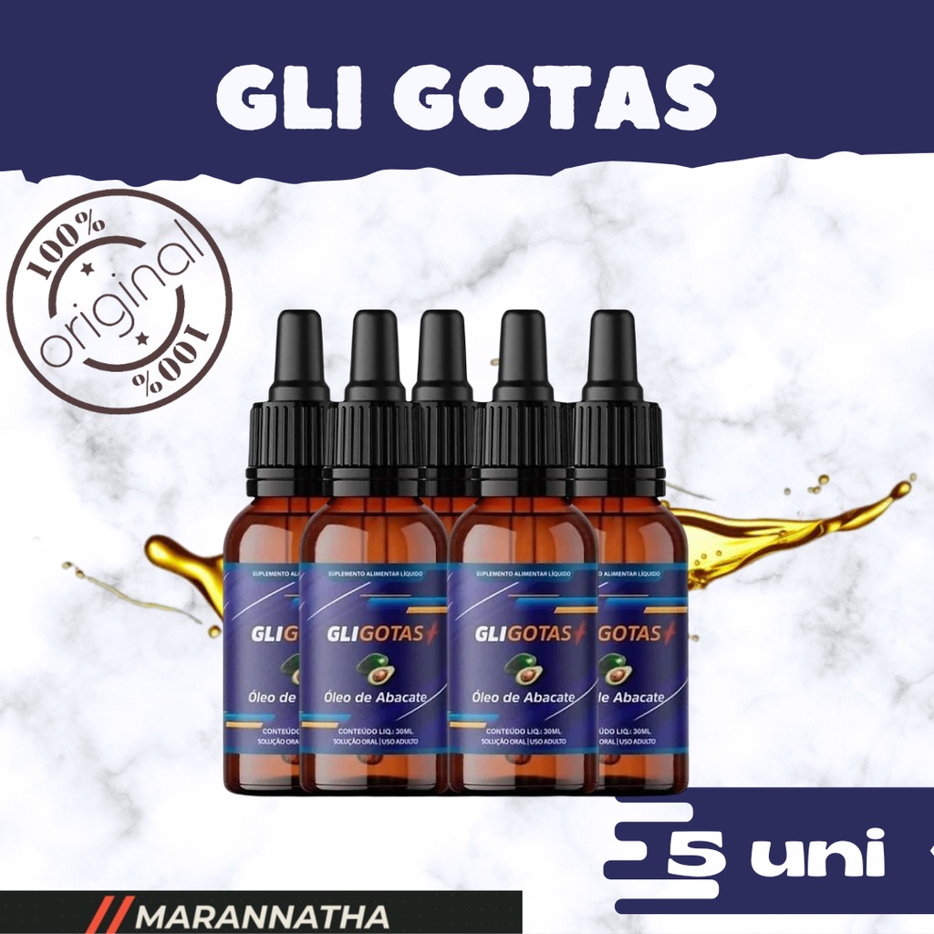 SUPER OFERTA 5 GLICO GOTAS ORIGINAL | Shopee Brasil