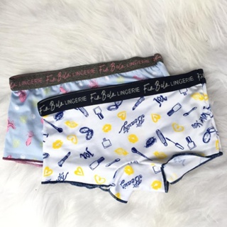 Kit 3 Cueca Box Feminina Shortinho Elástico Estampada Lisa Moda Íntima Lingerie
