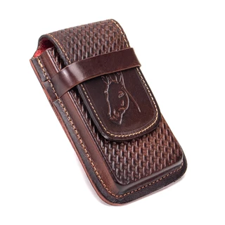 Capa de Couro Bainha Para Celular Em Couro Modelo Novo Premium