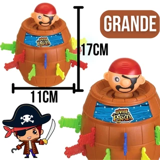 Jogo Barril do Pirata Pula Pula Pirata Brinquedo Educativo em Oferta na Shopee