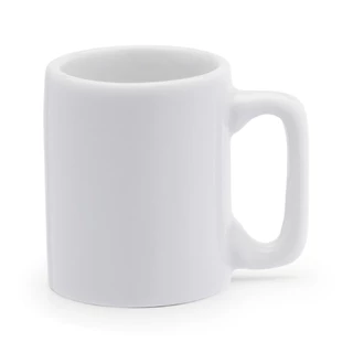 100 Canecas 120mL Porcelana Branca Segunda Linha Decoração Personalização