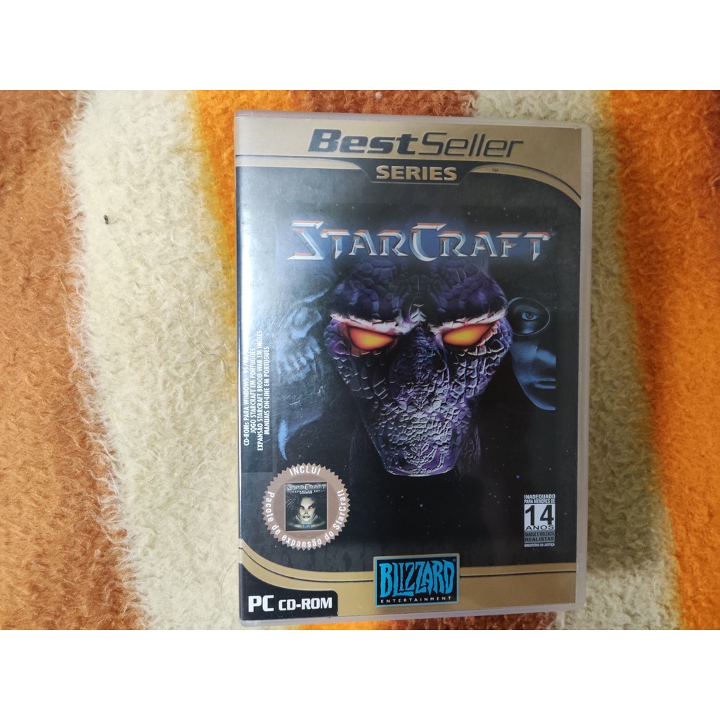 Jeu PC StarCraft + Extension Brood War – Complet Et En Bon état