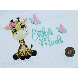 Toalha Social Dohler Lavabo 30X45 com Bordado Personalizado - Nome E Desenho - Frete Grátis