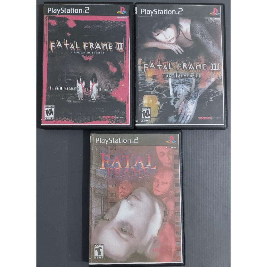 Coleção Fatal Frame ps2