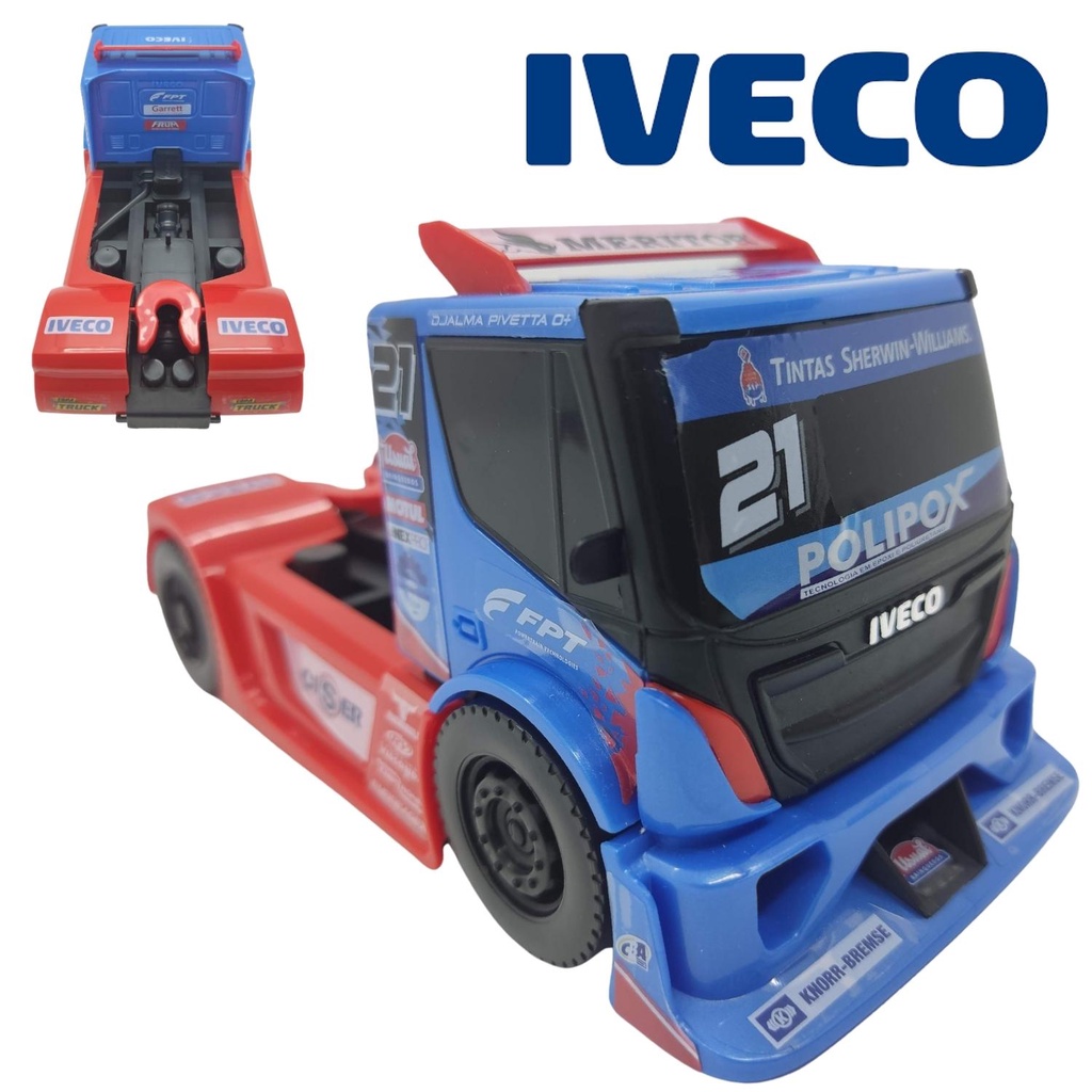 Caminhão De Brinquedo Iveco Racing Formula Truck Usual