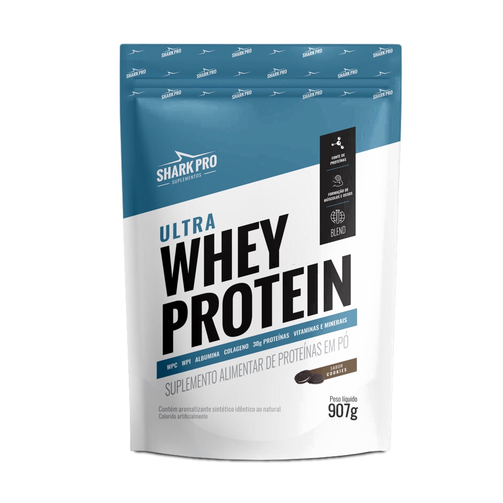 Ultra Whey Protein Isolado Concetrado Blend 907g