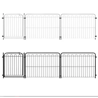 Kit Cercado Grade + Portão Pet + 2 Módulos 69cm Proteção
