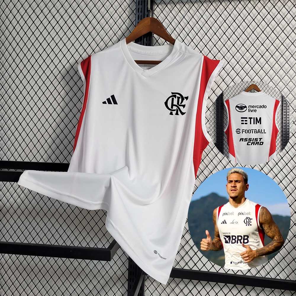 2023-24 Camisa do Flamengo fato de treino colete Camisa de Futebol Personalizada Nome Numero