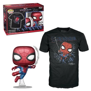 BOX FUNKO POP MARVEL SPIDER-MAN FAR FROM HOME S3 + CAMISETA BUNDLE *M* - 69227 NOVO ORIGINAL em Oferta na Shopee