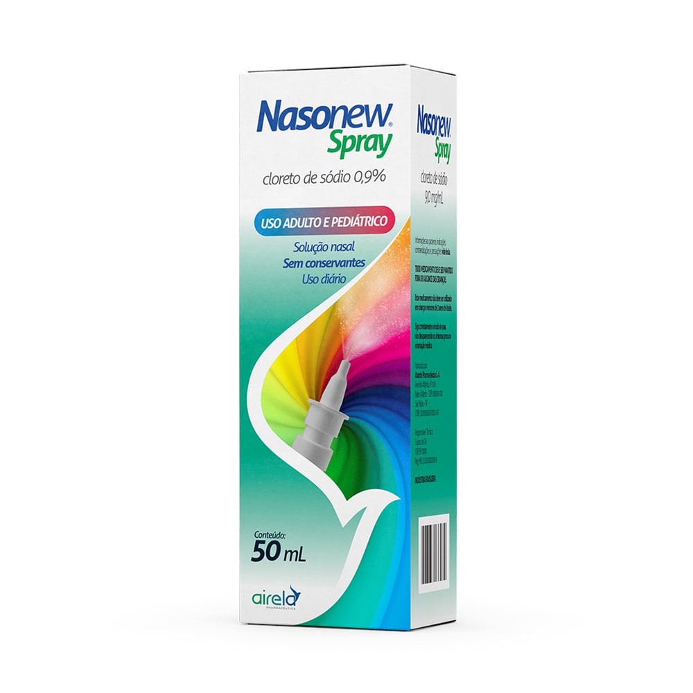 Nasonew 0,9 Spray Sol Descongestionante Nasal 50ml Shopee Brasil