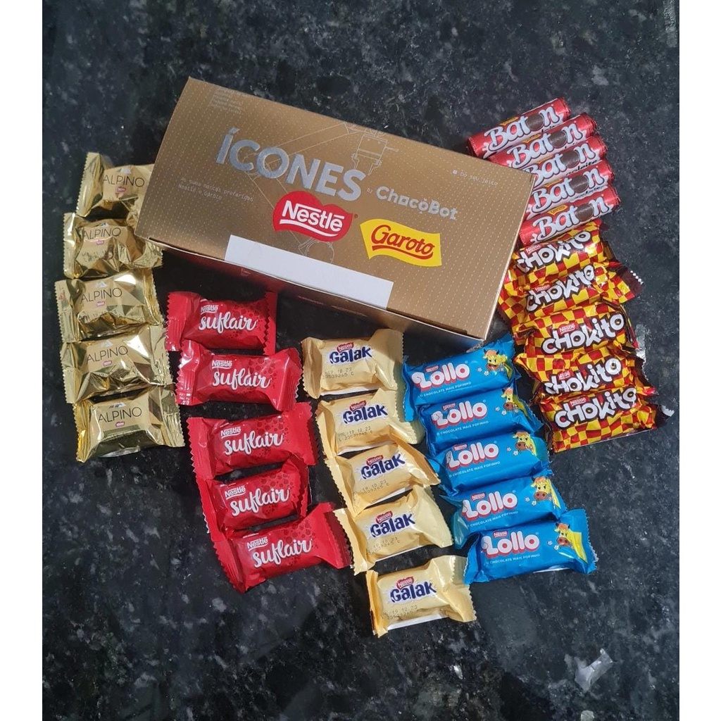 Caixa de bombom Ícones