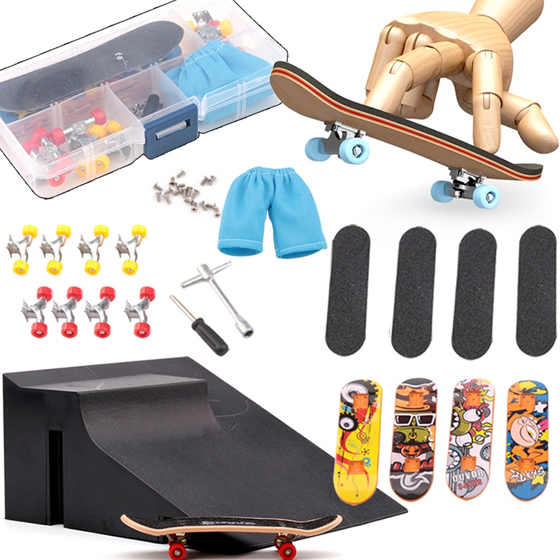 skate de dedo profissional pista mini skate de dedo tech deck