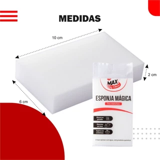 Esponja Magica Alta Qualidade Melanina Tira Manchas
