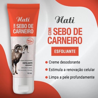 Creme Hidratante Sebo de Carneiro Nati 150ml