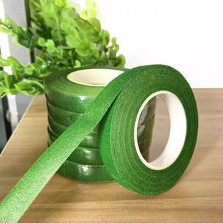 Fita Floral Verde DIY Para Encapar Artesanato Acabamento Artesanal