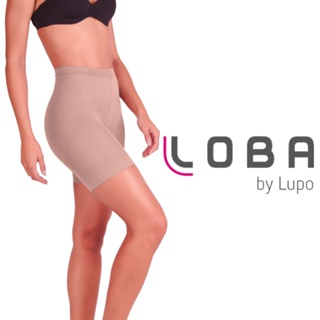 Lupo Loba 5694 Slim Women's Hi-Rise Shorts with Opening Shapewear