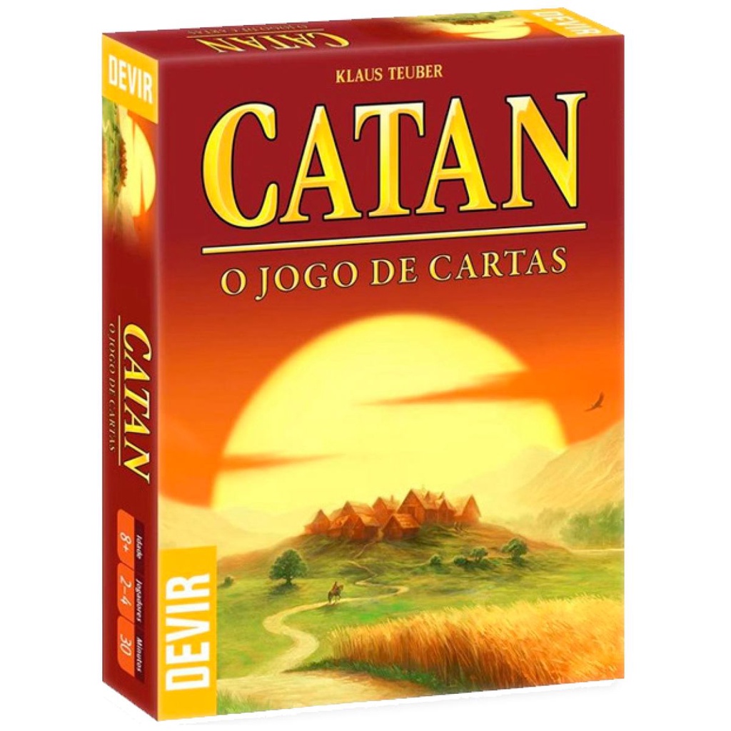 Catan O Jogo De Cartas Devir Português Original