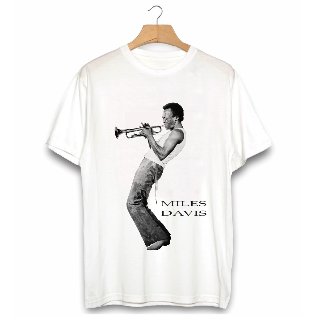 Camiseta Algodão Unissex Miles Davis C221