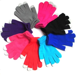 Luva de Lã Touch Screen para Celular e Tablet - Unissex