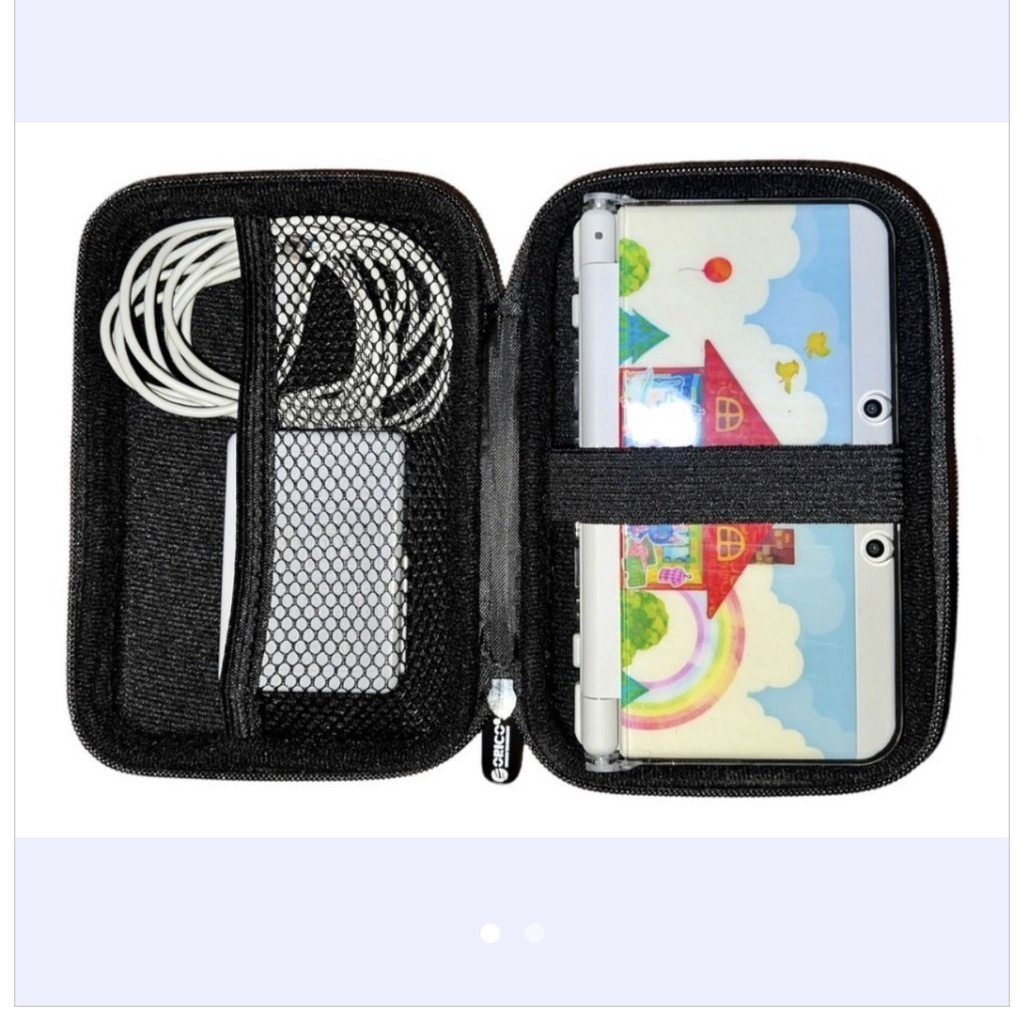 Case Capa Bag Estojo Especial Para Nintendo 3ds Pequeno (old) Cabe Carregador