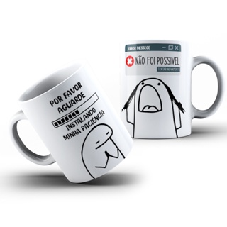 Caneca Meme Palito Desenho Figurinha Promoção Envio Rapido