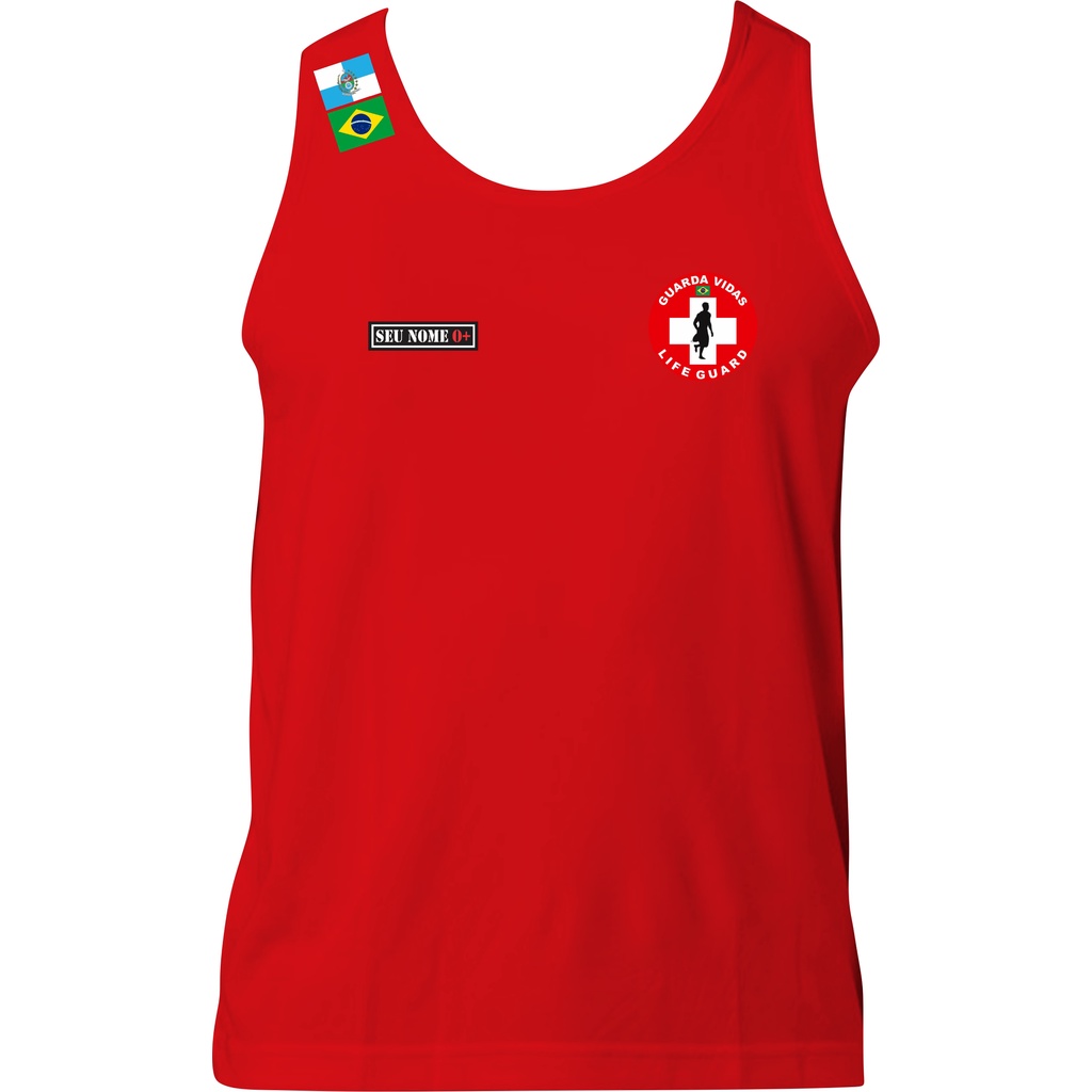 Camiseta Regata Guardião De Piscina Guarda Vidas Salva Vidas