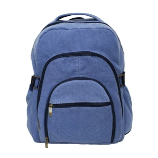 Mochila Jeans Escolar Grande Resistente Masculina Feminina
