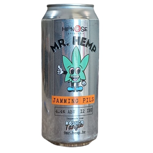 Cerveja Terpenada Hipnose Mr. Hemp Jamming Pils 473ml