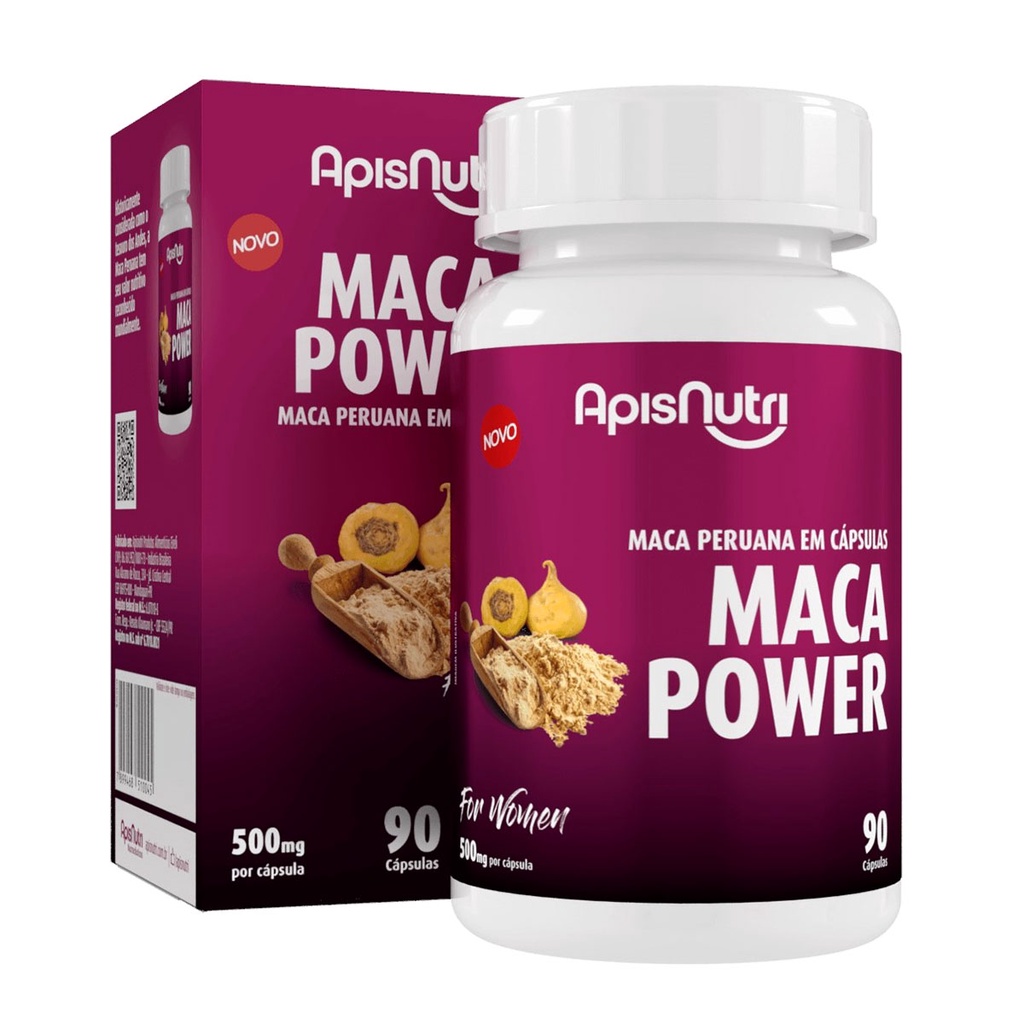 Maca Power Mulher Maca Peruana Importada 90 Capsulas 500mg Shopee