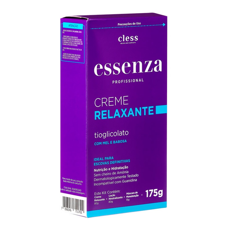 Kit Creme Alisante Essenza Relaxante G Cless Shopee Brasil