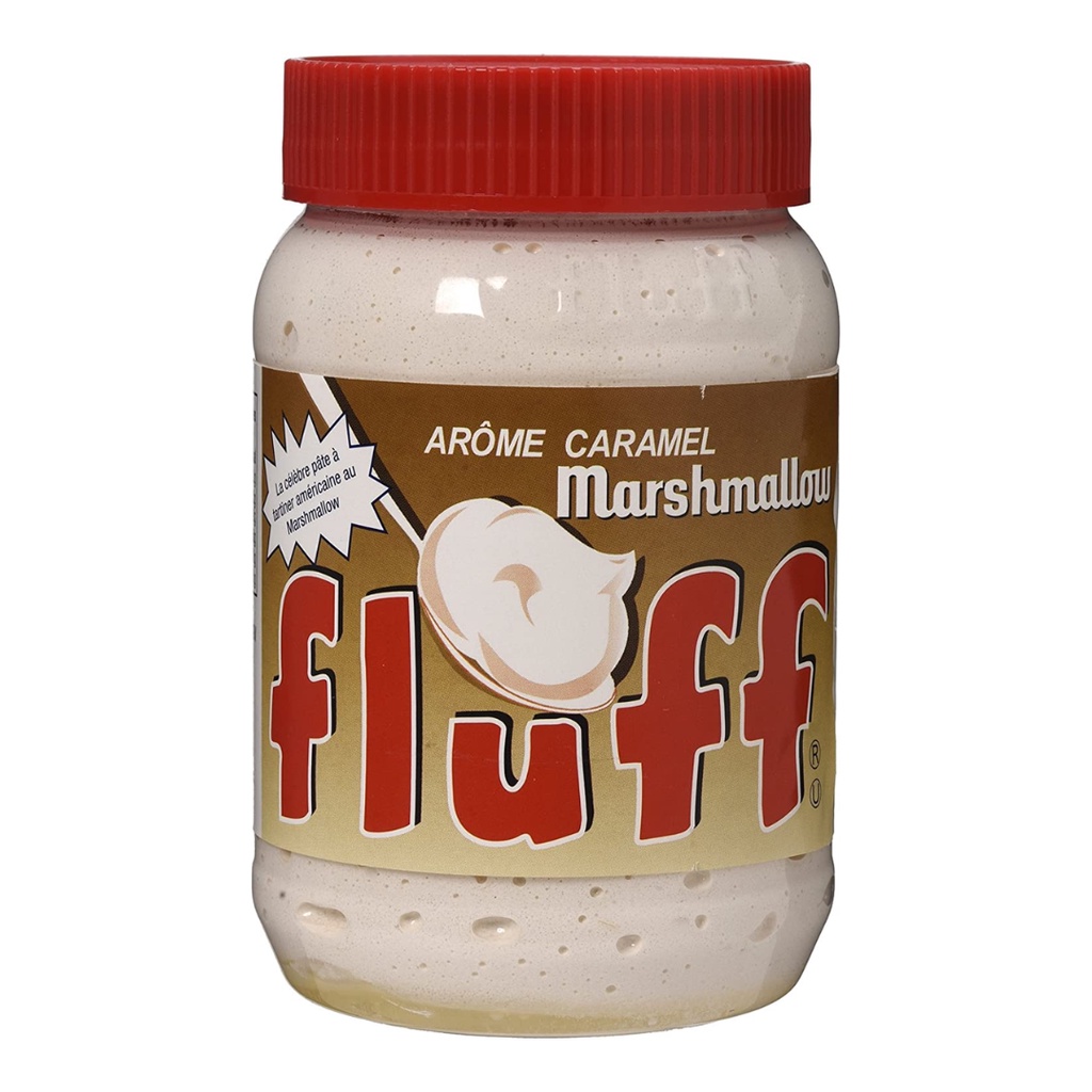 Marshmallow De Colher Pote Fluff Cremoso Caramelo 213g