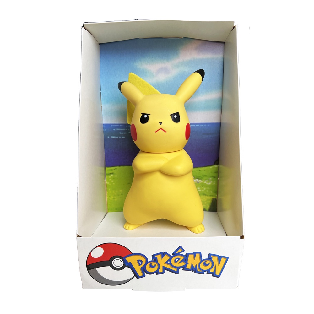 Boneco De Ação Pokemon Pikachu Pokebola Modelo Troca Rosto Elf Bola  Crianças Brinquedos De Presente