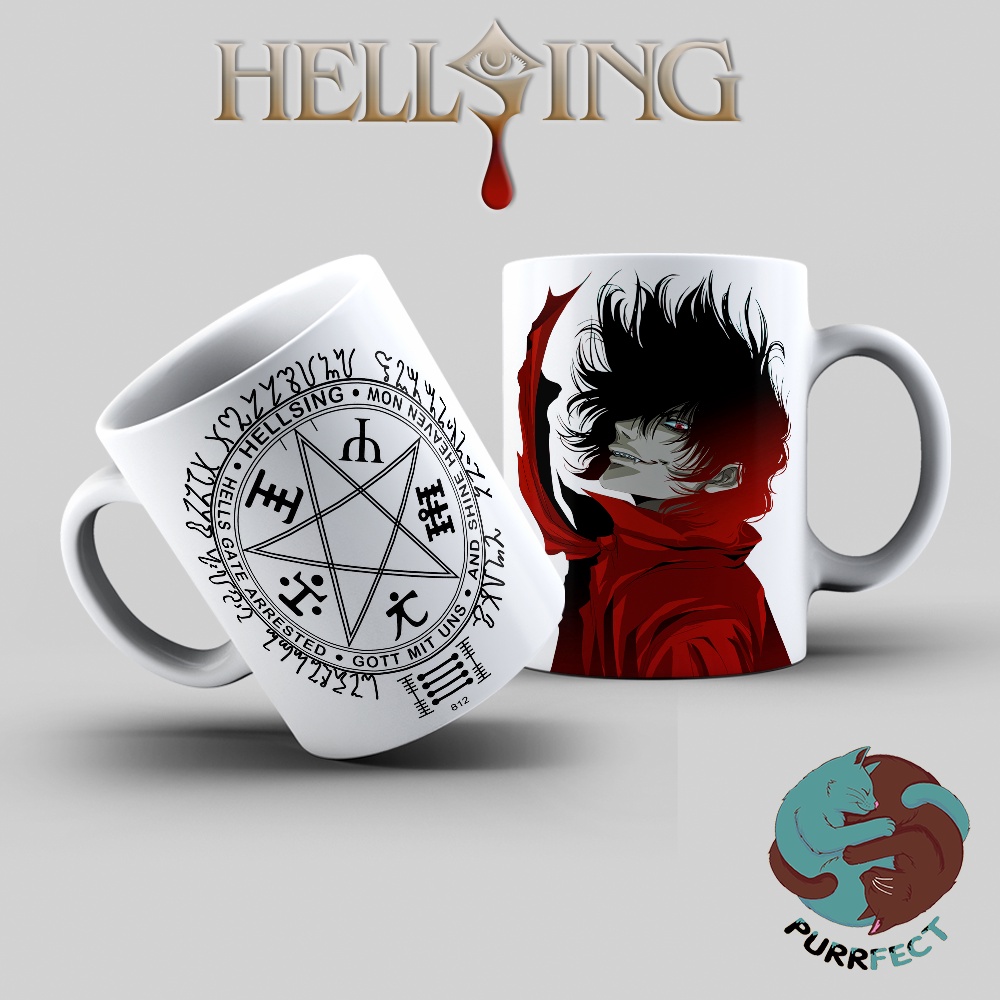 Anime Hellsing Alucard Cosplay Prop Vampire Hunter Óculos de Sol Laranja  para Mulheres Homens