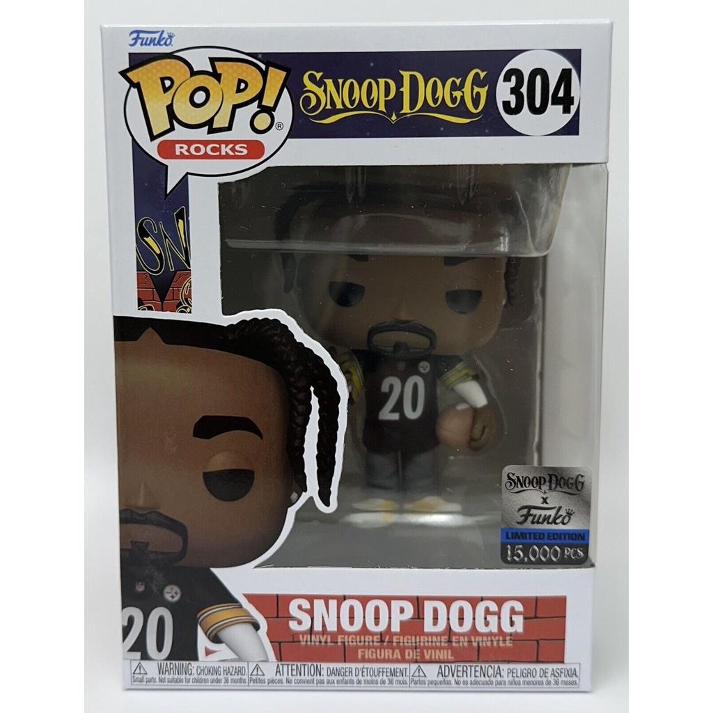 Snoop Dogg (Black Steelers Jersey) [LE 15,000] Funko Pop The Dogg