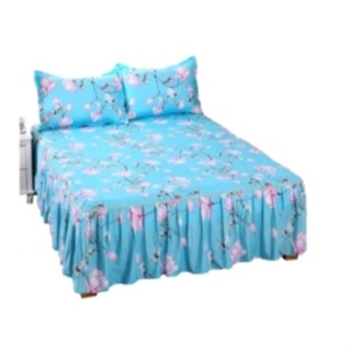 1 COLCHA CASAL BOX COM BABADO
