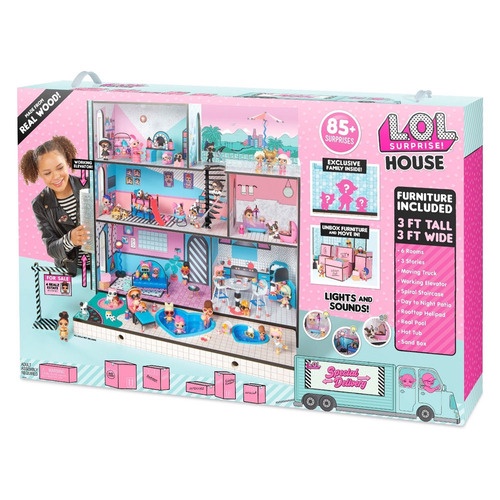 Casa Da Lol - Surprise House - 85 Surpresas - Escorrega o Preço