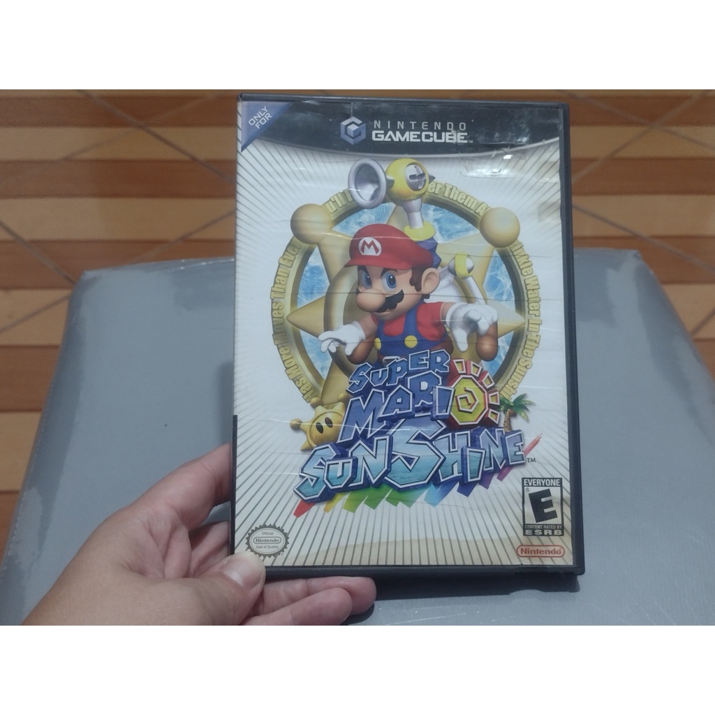 Super Mario Sunshine completo Nintendo Game Cube | Shopee Brasil