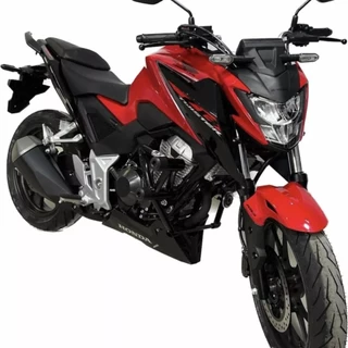 Protetor Original Stunt Race Cb 300 Twister Cb 300f 2023 em Diante Preto Brilho Brilhante