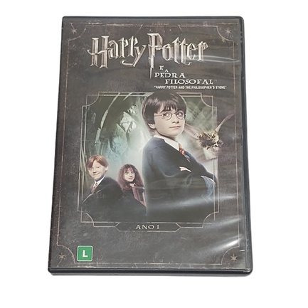 Dvd Harry Potter E A Pedra Filosofal Ano 01 Dublado Legend | Shopee Brasil