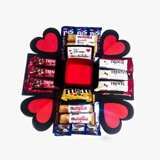 Caixa Personalizada Explosão de Chocolate