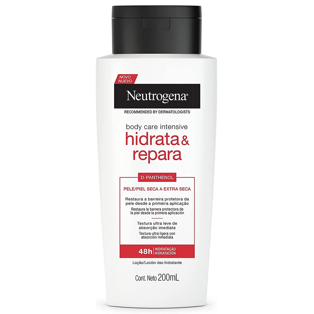 Hidratante Corporal Neutrogena Body Care Intensive Hidrata e Repara ...